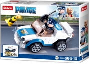 Sluban Polis Arabası Lego ve Yapı Oyuncakları