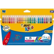 Bic Kids Yıkanabilir 24'lü Keçeli Boya Kalemi Boyalar ve Resim Malzemeleri
