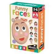 Headu Funny Faces Eğitici Oyuncak Bebek Kitapları ve Eğitim Kartları