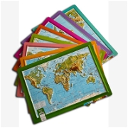 Dünya Atlası A4 Kabartma Science (Fen), Technology (Teknoloji), Engineering (Mühendislik) ve Mathematics (Matematik)