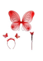 Kelebek Kanat Seti - Kırmızı Anaokulu Donanımı, Anaokulu Ürünleri