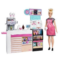 Barbie'nin Kahve Dükkanı Oyun Seti - Gmw03