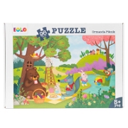 Eolo 96 Parça Puzzle - Ormanda Piknik Puzzle ve Yapbozlar