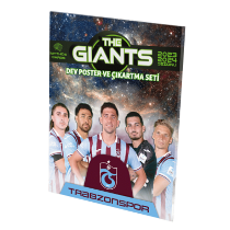 The Giants Trabzonspor Dev Poster Ve Çıkartma Seti