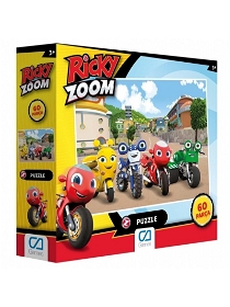 Ricky Zoom - 60 Parça Puzzle