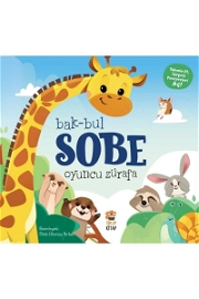 Bak Bul - Sobe Oyuncu Zürafa Bebek Kitapları ve Eğitim Kartları