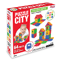 Puzzle City - 64 Parça