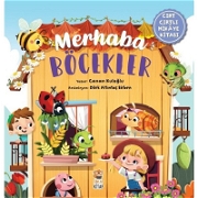 Merhaba Böcekler - Cırt Cırtlı Hikaye Kitabı Bebek Kitapları ve Eğitim Kartları