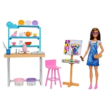 Barbie'nin Sanat Atölyesi Oyun Seti - Hcm85
