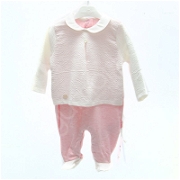 Babydoll Bebek Tulumu 9 Ay - Pembe Giyim & Tekstil