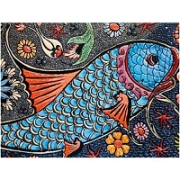 Kumtoys Jel Mozaik Kabartma 30x40 Cm - Balık Kırtasiye Hobi Ürünleri ve Sanat Malzemeleri
