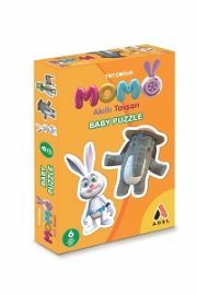 Trt Çocuk Momo Akıllı Tavşan Baby Puzzle Puzzle ve Yapbozlar