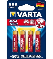 Varta Max Tech 4 Adet Aaa Pil