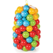 Renkli Havuz Topları 6 Cm - 100'lü Bahçe Oyuncakları