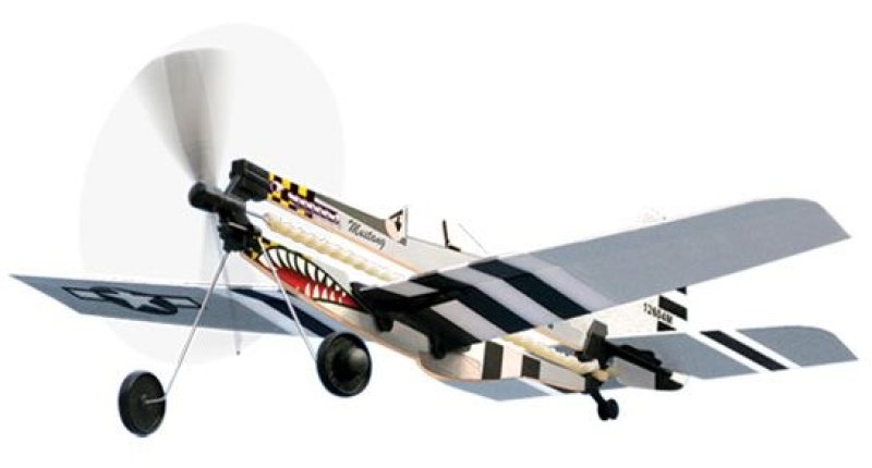 P - 51 Mustang Savaş Uçağı Maket
