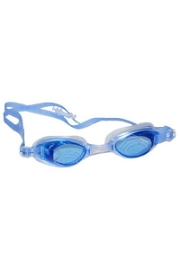 Bermuda Yüzücü Gözlüğü Silikon Şeffaf Taşıma Çantalı - Mavi Yüzme, Havuz ve Deniz Ürünleri