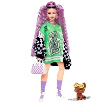Barbie Extra Spor Ceketli Bebek - Hhn10