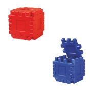 Sihirli Kutular - Cb 5000 Kırmızı Mavi Lego ve Yapı Oyuncakları