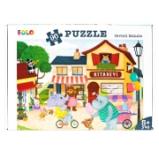 Eolo 96 Parça Puzzle - Sevimli Mahalle Puzzle ve Yapbozlar