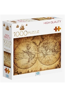 Dünya Haritası Puzzle - 1000 Parça