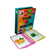 Temel 50 Meyve-sebze Bebek Kitapları ve Eğitim Kartları