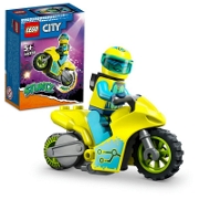 Lego City Siber Gösteri Motosikleti - 60358 Lego ve Yapı Oyuncakları