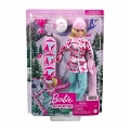 Barbie Snowboard Sporcusu Bebek - Hcn32