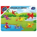 Playwood Ahşap Tutmalı Dinozor Dünyası Ony-278
