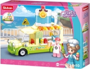 Sluban Girl's Dream Yemek Arabası Lego ve Yapı Oyuncakları