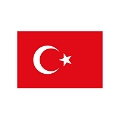Platin A3 Türk Bayrağı Çıkartması 10'lu
