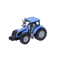Traktör 20 Cm - Mavi