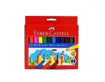Faber Castell 12 Renk Jumbo Keçeli Kalem