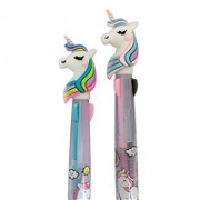 Unicorn Üç Renkli Tükenmez Kalem Yazı Araçları ve Kalemler