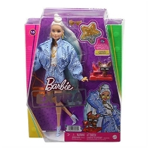 Barbie Extra Mavi Takımlı Bebek Hhn08