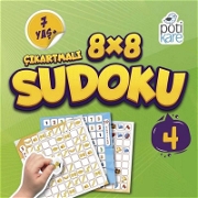 8x8 Çıkartmalı Sudoku-4 Bulmaca Kitapları