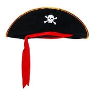Korsan Şapkası - Kırmızı Kuşaklı Giyim & Tekstil