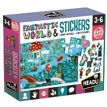 Fantastik Dünya Puzzle Ve Sticker