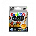 Carioca Metalik Tempera Yıkanabilir Guaj Boya - 6 Renk