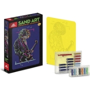 Sand Art Yetişkin Kum Boyama Seti - Gitarist Boyalar ve Resim Malzemeleri