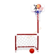 Matrax Portatif Kale Ve Basket Potası Eğlenceli Oyuncaklar