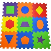 Geometrik Şekiller Oyun Matı Oyun Halıları