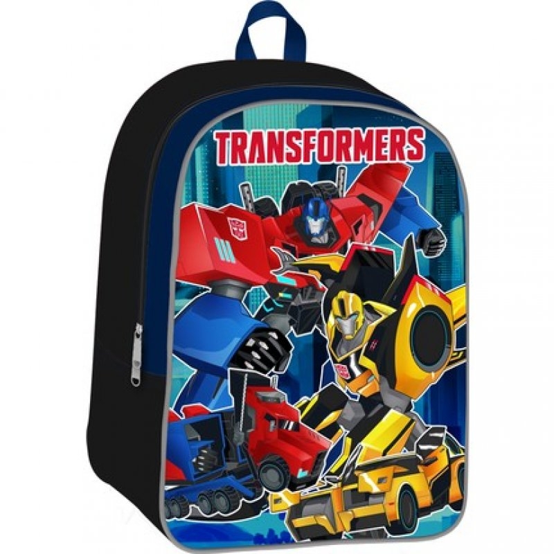 Yaygan Transformers Siyah Okul Sırt Çantası
