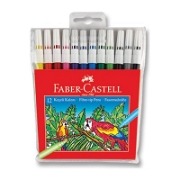 Faber Castell Keçeli Kalem 12'li Boyalar ve Resim Malzemeleri