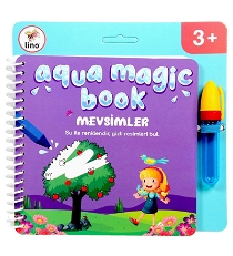 Aqua Magic Book Sihirli Boyama Kitabı - Mevsimler