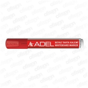 Adel Beyaz Tahta Kalemi Kırmızı Yazı Araçları ve Kalemler
