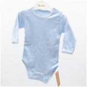 Havuç Kollu Bebek Atlet - 3-6 Ay - Mavi İç Giyim