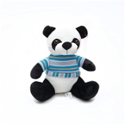 Sevimli Panda 20 Cm - Mavi Oyuncak Bebekler