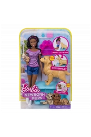 Barbie Ve Doğuran Köpeği - Esmer Fdd44 Oyuncak Bebekler