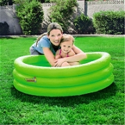 Bestway Şişme Çocuk Havuzu 3 Boğumlu 51024 102 X 25 Cm Yeşil Spor aletleri, spor outdoor