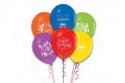 Happy Birthday Balon 100 Adet Parti ve Yılbaşı Süsleri